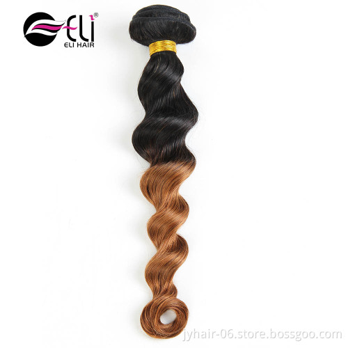 Best sellers double weft cheap indian hair raw unprocessed virgin ombre hair extensions